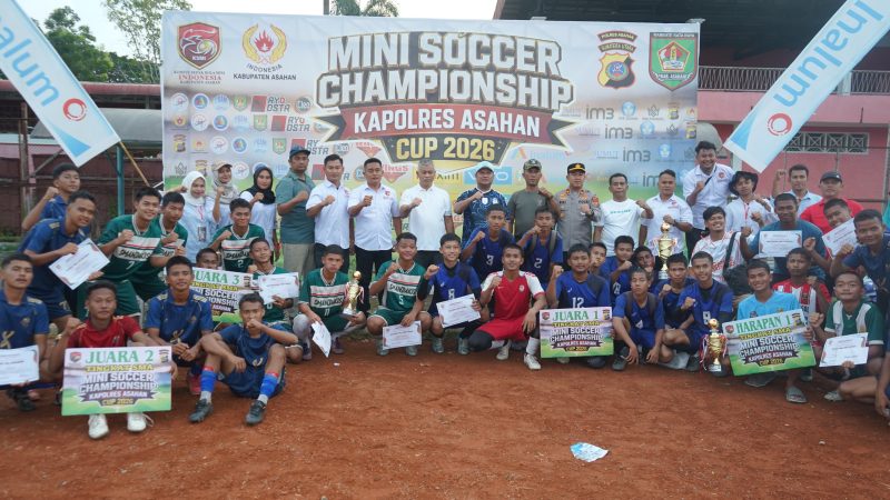 Wakil Bupati Dorong Pembinaan Talenta Muda melalui Mini Soccer Championship Kapolres Asahan Cup 2026