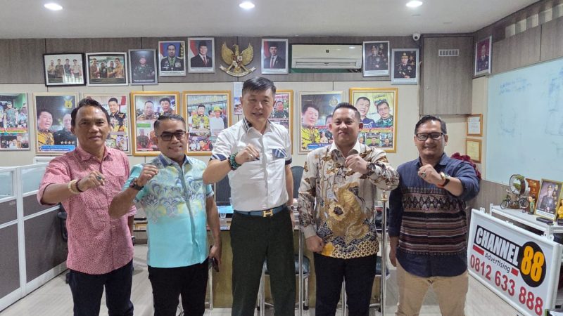 Terima Silaturahmi Pengurus Perbati Sumut, Handoko Lee Siap Berikan Dukungan Penuh untuk Kemajuan Tinju