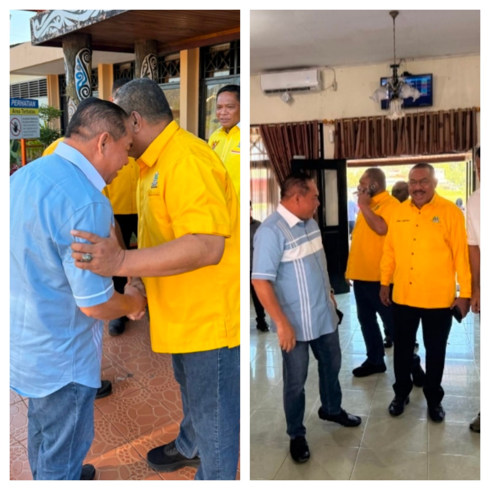 Samaun Dahlan Tiba di Manokwari, Matangkan Persiapan Musda dan Kuatkan Soliditas Golkar Papua Barat