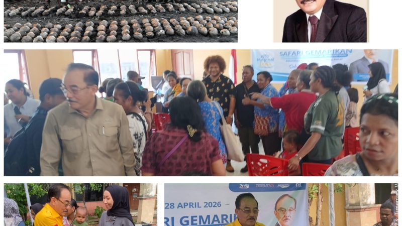 Robert Cardinal Wujudkan Aspirasi Warga: Dari Bantuan Ikan di Doom Sampai Lumbung Kopra Raja Ampat