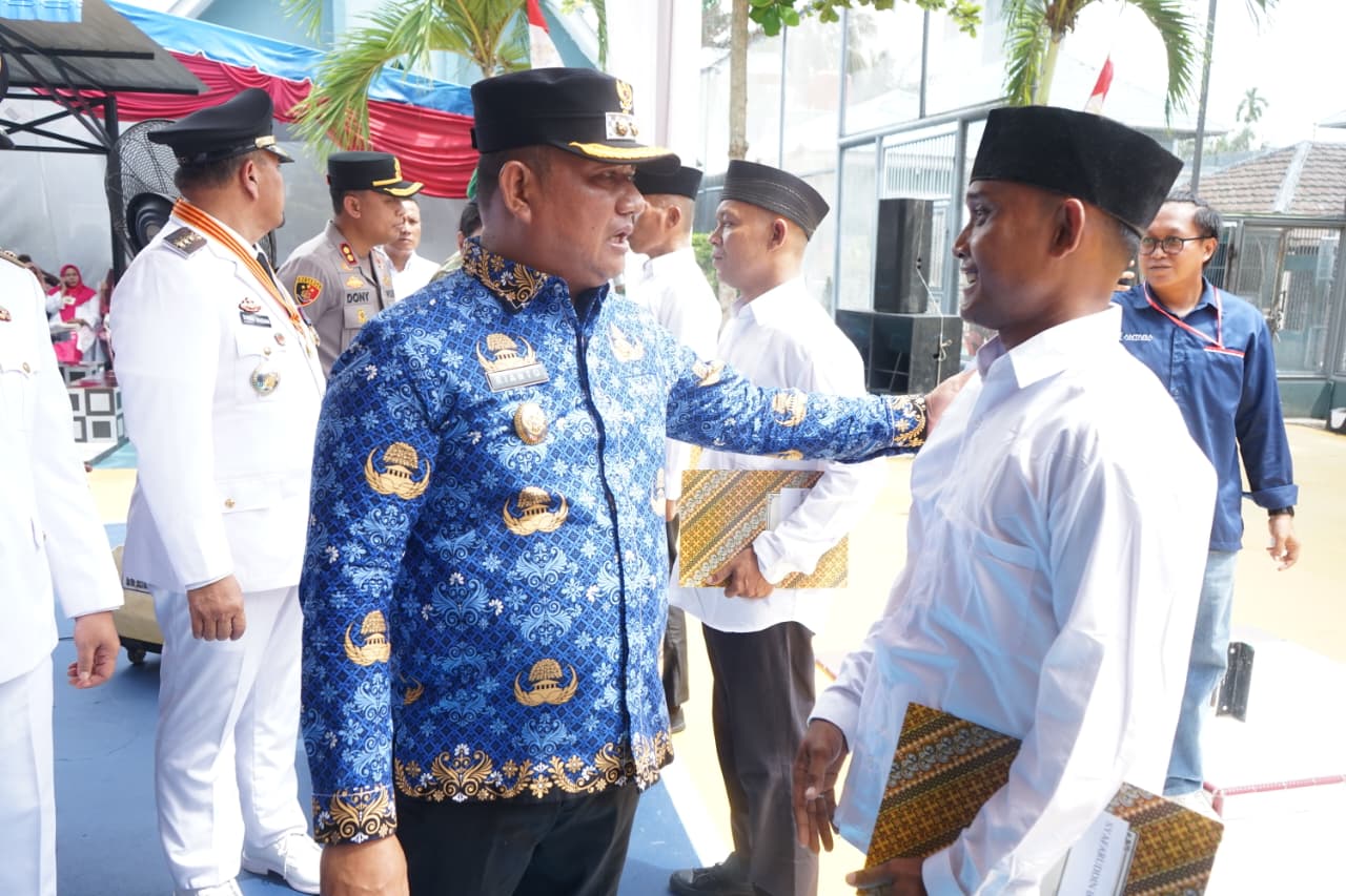 Wakil Bupati Asahan Serahkan Remisi Umum Bagi Narapidana