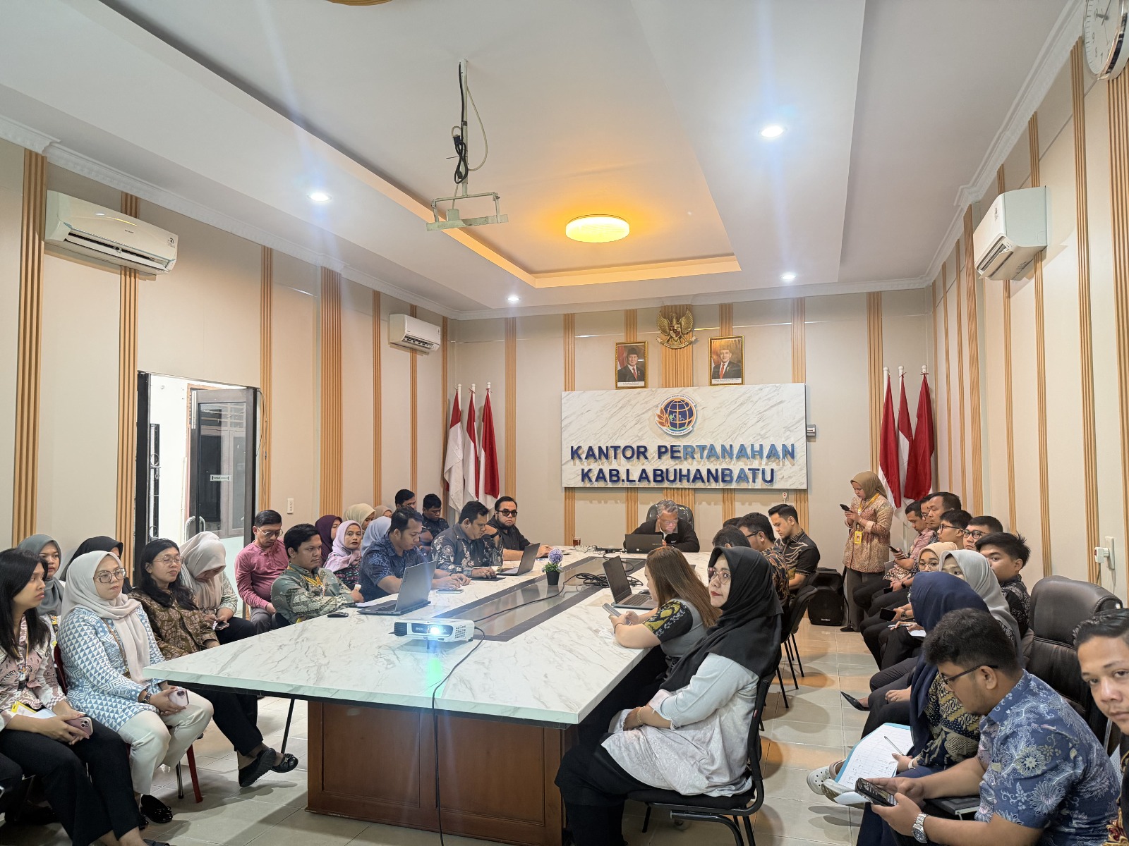 BPN Labuhanbatu Komitmen Hadirkan Pelayanan Publik Berorientasi Kepuasan Masyarakat