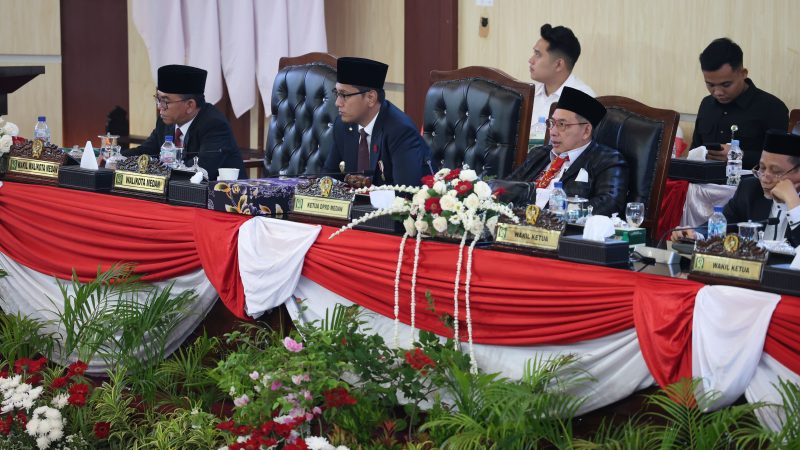 Kepala Bapenda Kota Medan Hadiri Rapat Paripurna DPRD Saksikan Sidang Tahunan MPR RI dan Pidato Kenegaraan