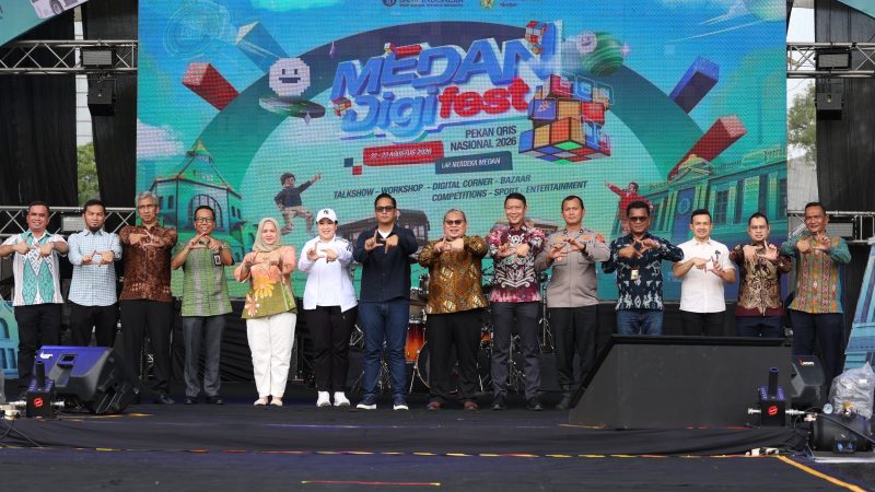 Wali Kota Medan Buka PQN Medan DigiFest 2026, QRESTO Jadi Andalan Digitalisasi Pajak Daerah