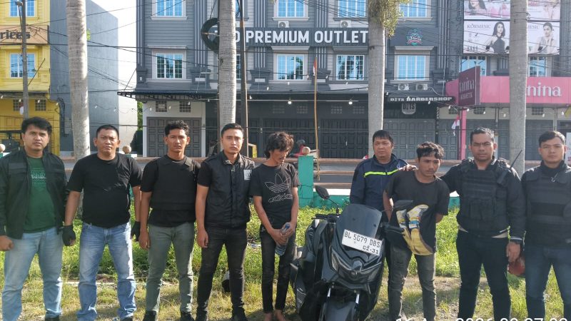 Residivis Asal Aceh Diringkus Tim Sus LIBAS Polres Binjai, Satu Unit NMAX Disita