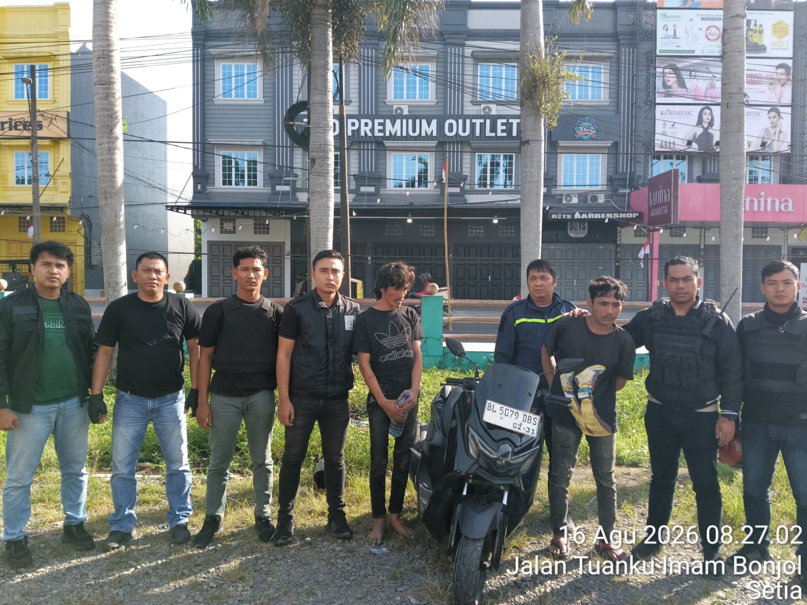 Residivis Asal Aceh Diringkus Tim Sus LIBAS Polres Binjai, Satu Unit NMAX Disita
