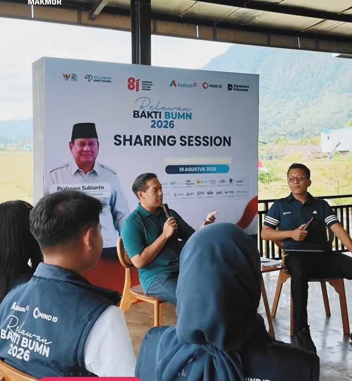 Inalum Gelar Sharing Session Relawan Bakti BUMN 2026 di Samosir, Fokus Dampak Berkelanjutan untuk Danau Toba