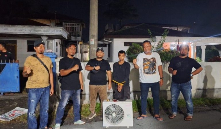 Gerak Cepat Jatanras Simalungun, Bandit Spesialis Rumah Kosong Diringkus Warga dan Polisi