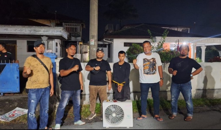 Gerak Cepat Jatanras Simalungun, Bandit Spesialis Rumah Kosong Diringkus Warga dan Polisi