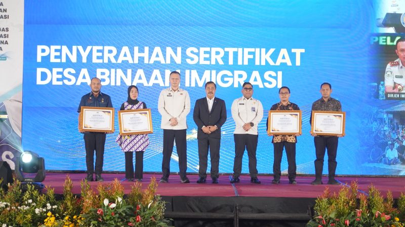 Desa Sipaku Area Resmi Ditetapkan Menjadi Desa Binaan Imigrasi