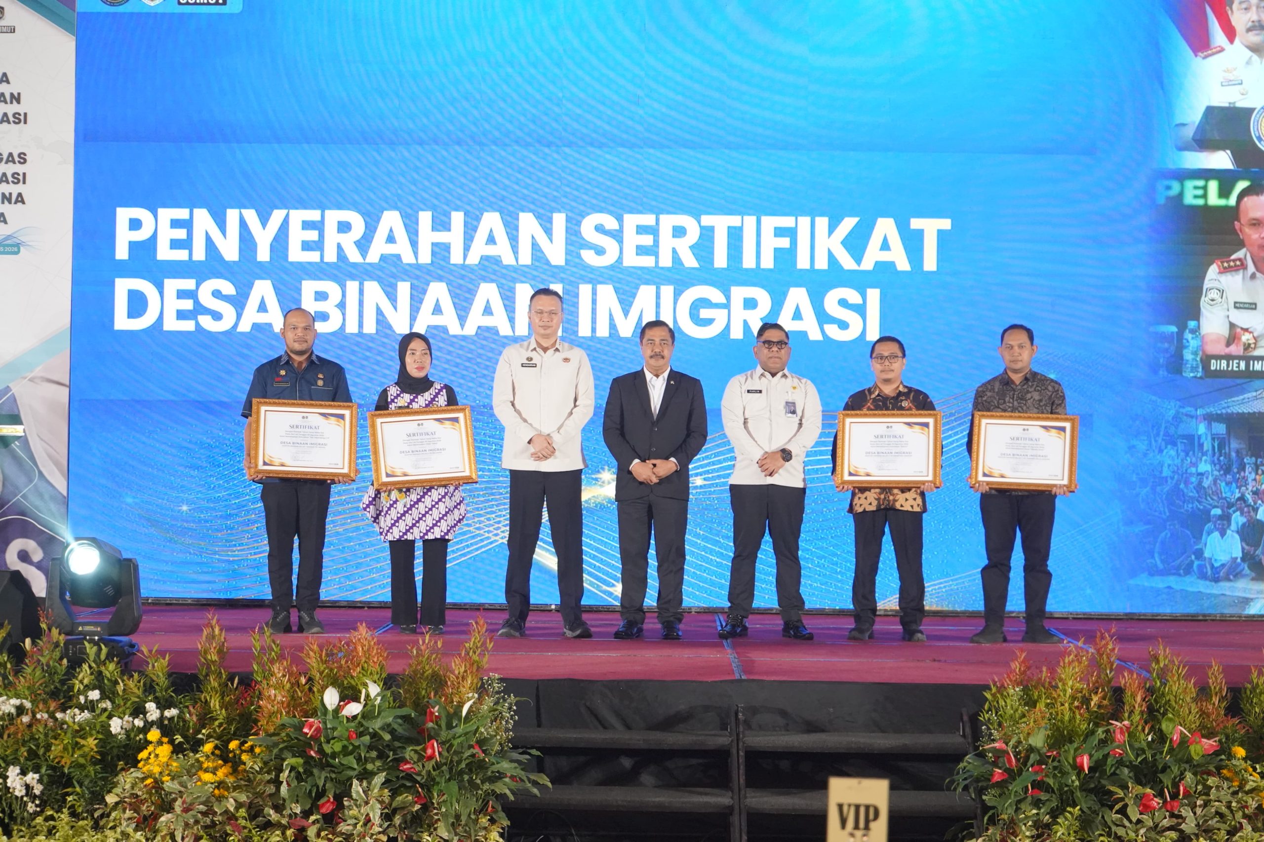 Desa Sipaku Area Resmi Ditetapkan Menjadi Desa Binaan Imigrasi