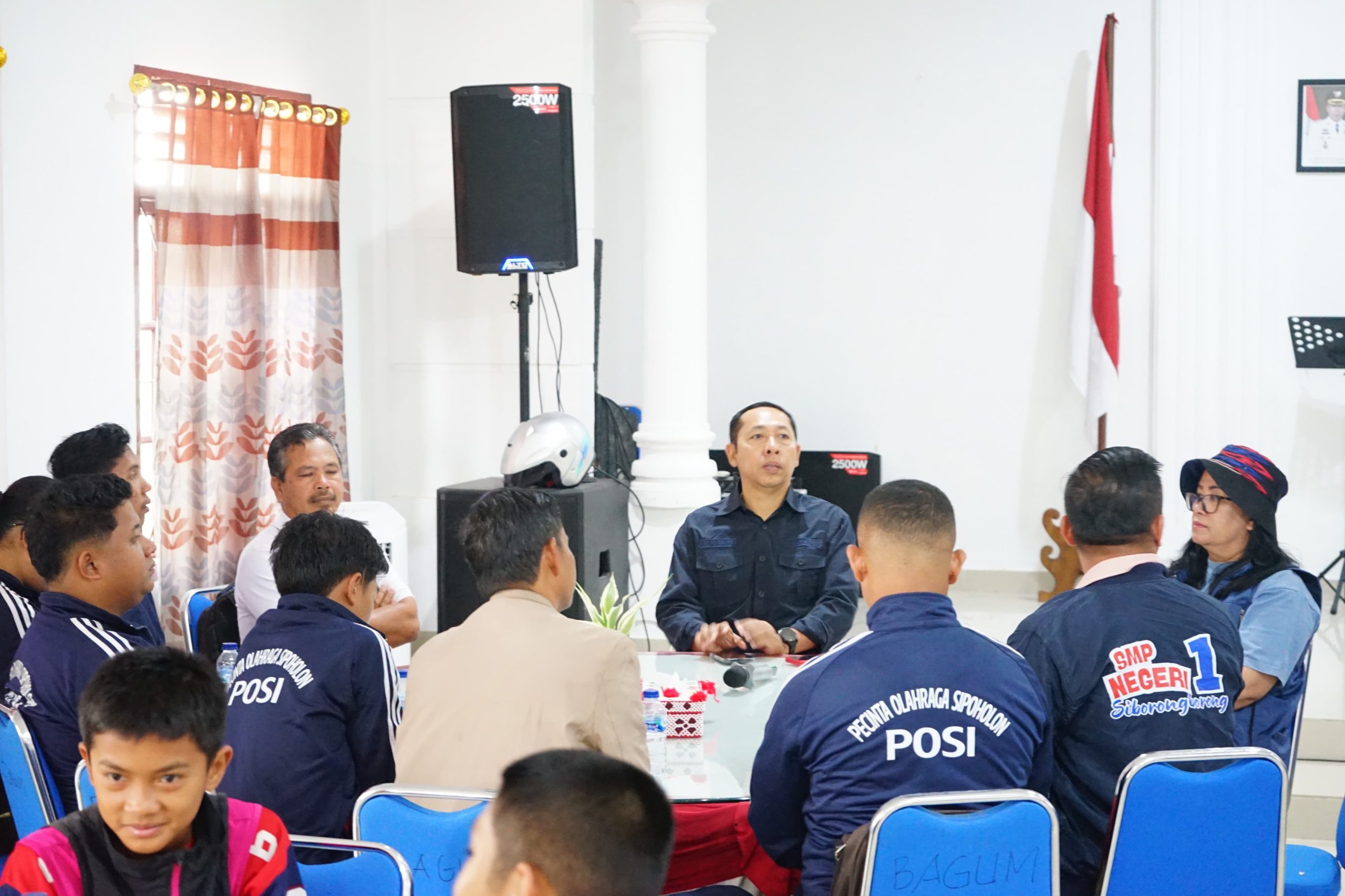 ‎Bupati Tapanuli Utara Lepas 52 Kontingen U-13 dan U-15 ke Ajang Piala Soeratin di Sibolga