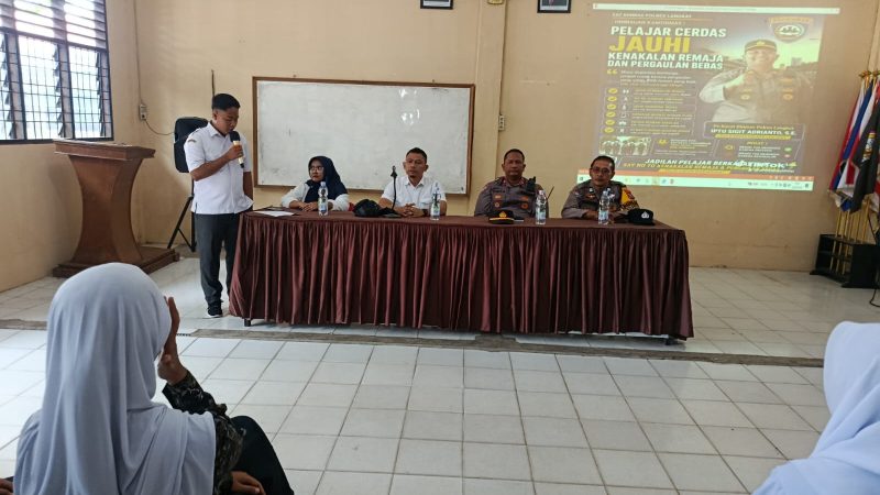 Hadir di Sekolah, Polres Langkat Polda Sumut Tanamkan Kesadaran Kamtibmas dan Cegah Pergaulan Bebas Sejak Dini