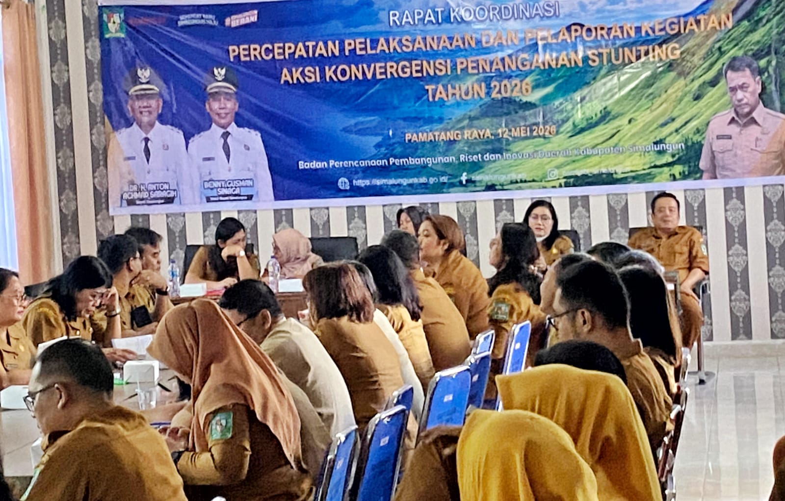 Pemkab Simalungun Gelar Rakor Percepatan Pelaksanaan dan Pelaporan Kegiatan Aksi Konvergensi Stunting 2026: Bertekad Wujudkan Daerah Bebas Stunting