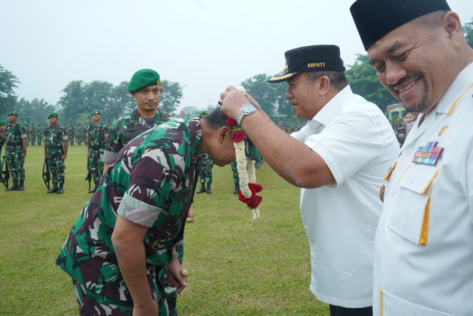 Wakil Bupati Asahan Ikuti Penandatanganan Pendaftaran Tanah Wakaf Provinsi Sumatera Utara Secara Daring