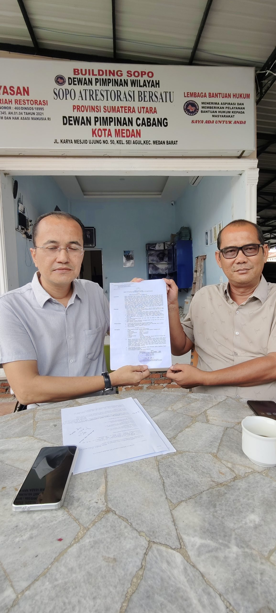 Polrestabes Medan Resmi Keluarkan SP3 Kasus Antonius Tumanggor Lewat RJ, Kuasa Hukum: Kedua Belah Pihak Sudah Berdamai