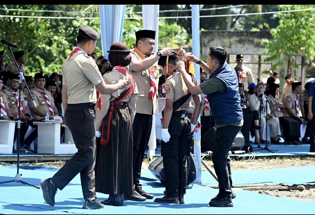 Bobby Nasution Tutup Jamdasu XI, Hadiahi 19 Petugas Upacara Berangkat ke Jamnas 2026