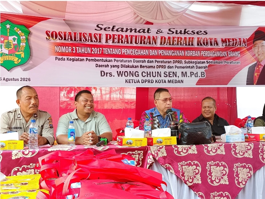 Wong Chun Sen : Warga Medan Jangan Mudah Tergiur Gaji Besar Bekerja di Luar Negeri, Banyak Jadi Korban Scamming