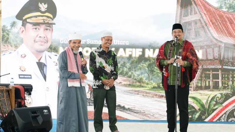 81 Tahun Menanti, Bobby Nasution Tegaskan Komitmen Tuntaskan Pembangunan Jalan Sipiongot