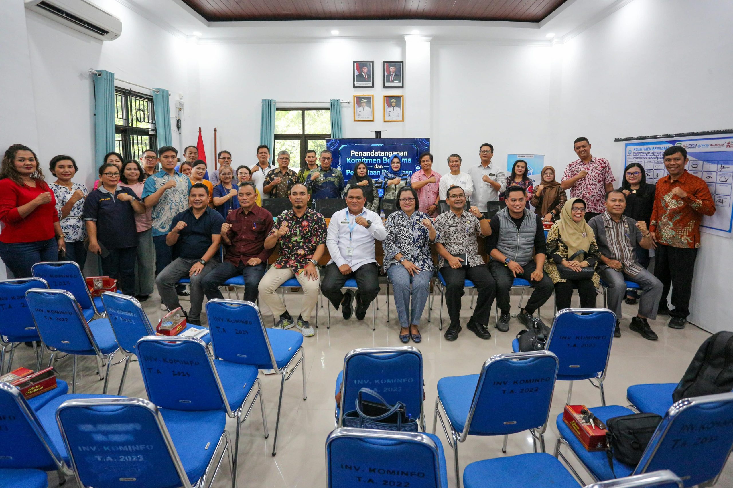 Pemko Pematangsiantar Melalui Dinas Komunikasi dan Informatika Resmi Luncurkan Portal Utama Sistem Terpadu Harmonisasi Data
