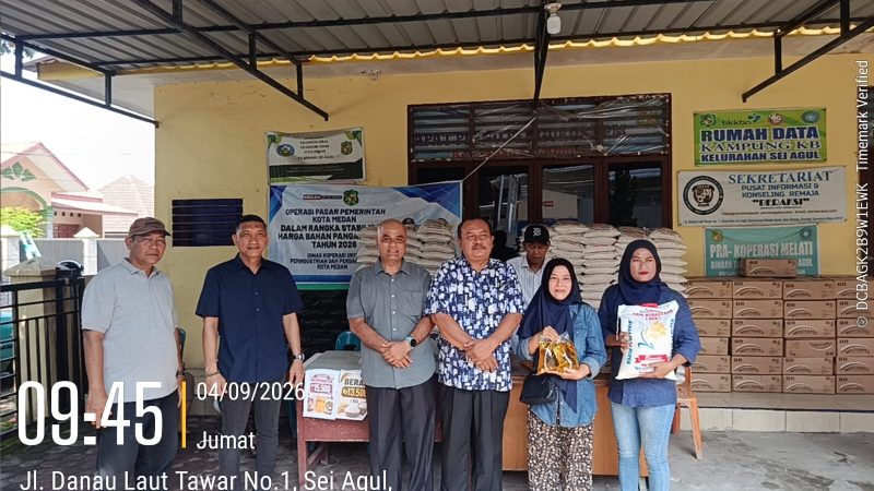 Pasar Murah Pemko Medan Diserbu Warga, 1,5 Ton Beras dan 600 Liter MinyaKita Ludes