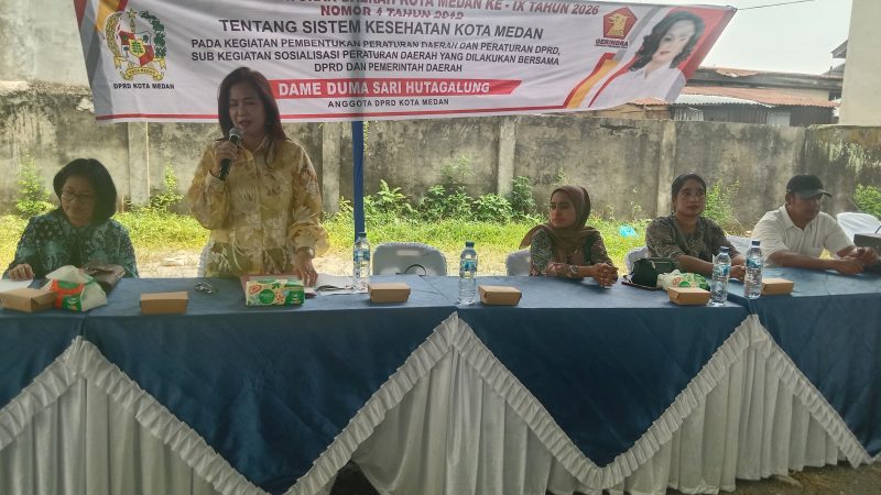 Dame Duma: Kesehatan Paling Utama, Dorong Warga Aktif Jaga Kebersihan Lingkungan, Manfaatkan UHC dan BPJS Kesehatan Bila Sakit 