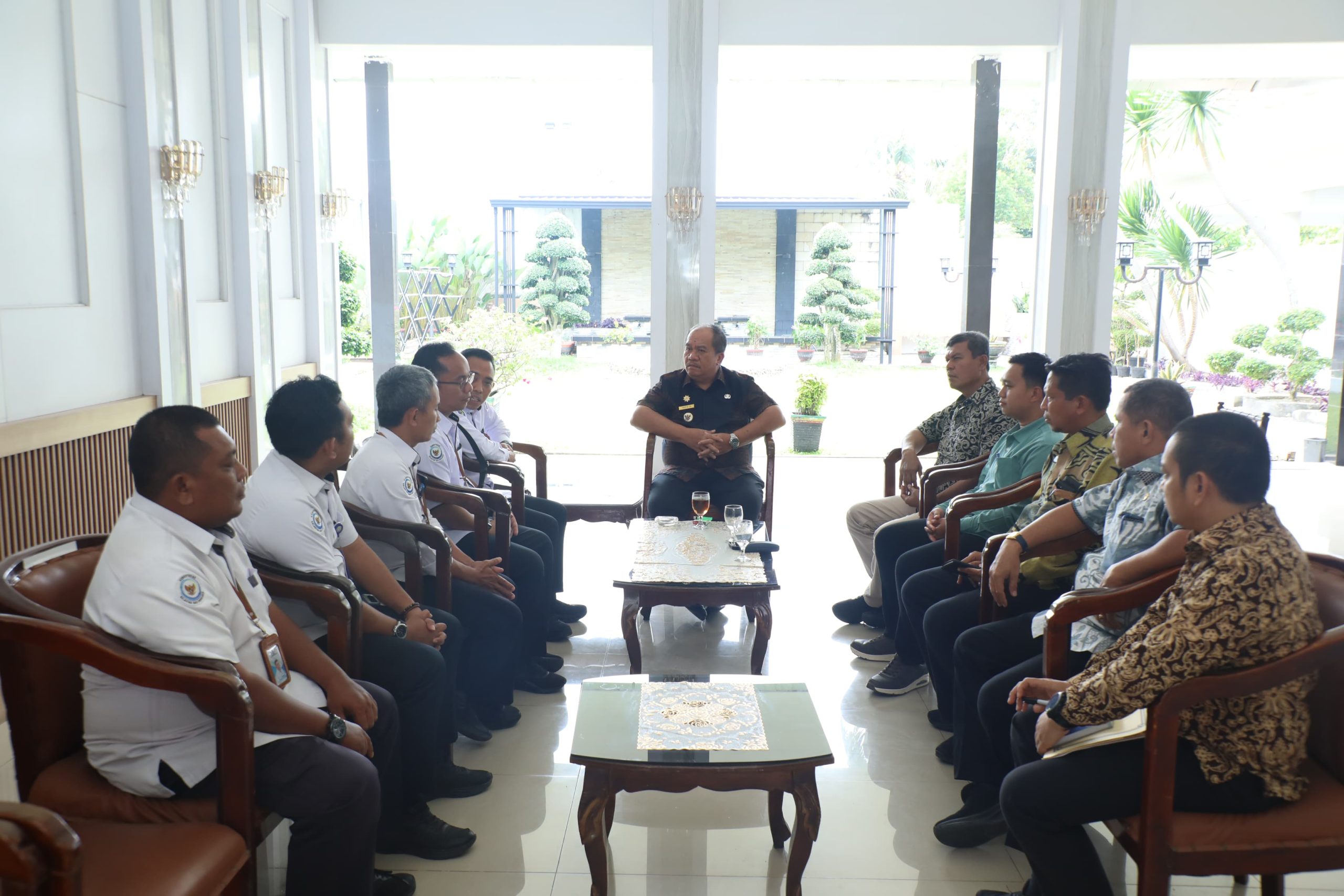Bupati Asahan Terima Kunjungan Stasiun PPMHKP Tanjung Balai Asahan
