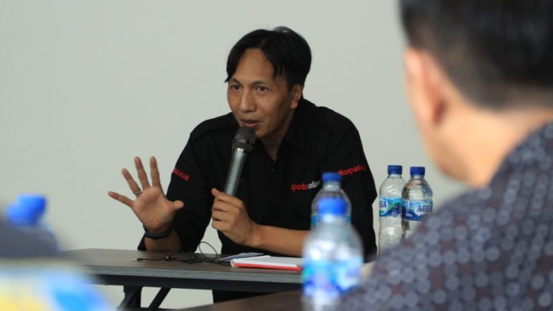 Austin Tumengkol Deklarasi Maju Calon Ketua PWI Sumut 2026