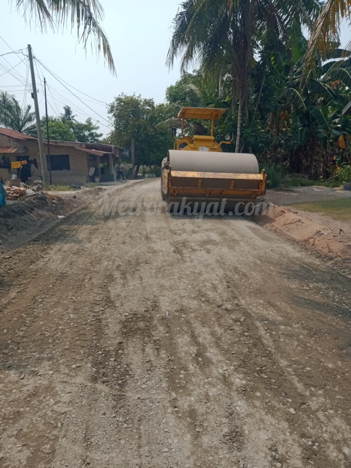 Peningkatan Ruas Jalan di Desa Sukajadi Oleh Pemkab Sergai Mendapat Apresiasi
