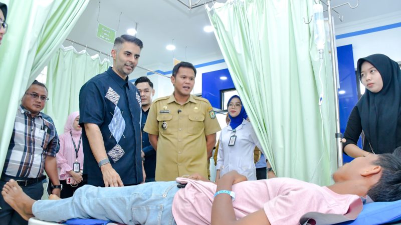 Tinjau Layanan Kesehatan RSU Sawit Indah Perbaungan, Wabup Adlin Dorong Peningkatan Pelayanan Masyarakat