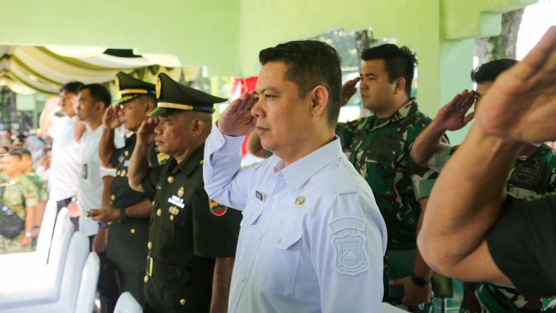 Mewakili Wali Kota Pematangsiantar, Staf Ahli Bidang Pembangunan Hadiri Upacara Penutupan Pendidikan Pertama Tamtama TNI AD Gelombang II TA 2026