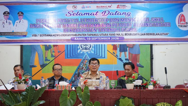 ‎Pemkab Tapanuli Utara Gelar Pelatihan Practical Leadership & Managerial Skill