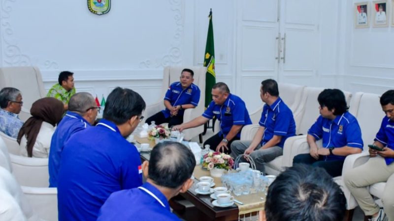Wabup Adlin Tambunan Dorong Sinergi dengan PWI Sergai, Sugiono Sampaikan Agenda HPN 2027