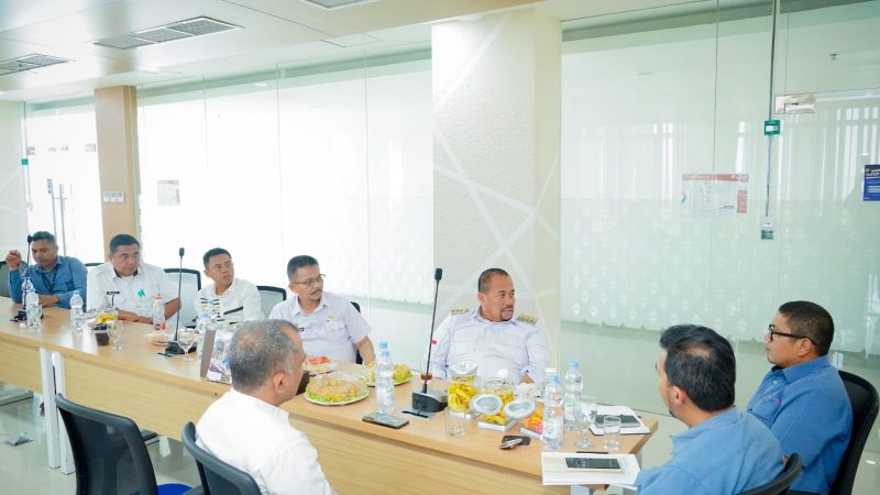 Perkuat Koordinasi, Bupati Baharuddin Siagian Silaturahmi dengan Jajaran PT Inalum