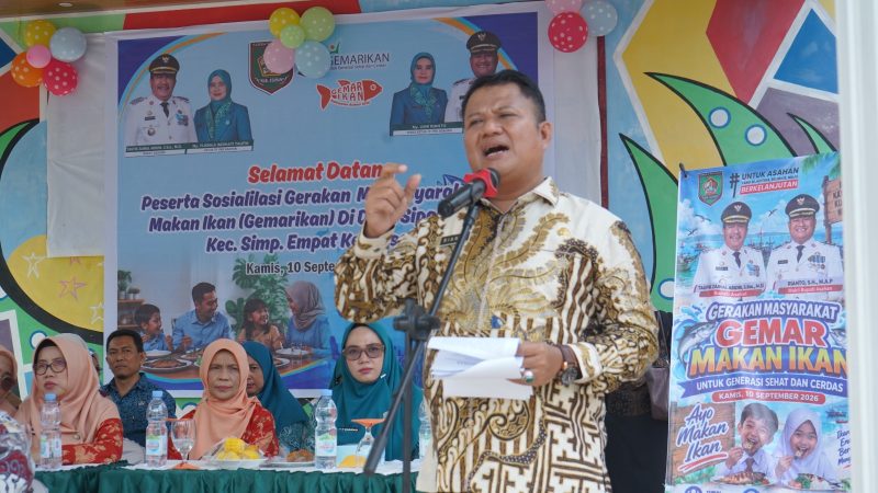 Wakil Bupati Asahan Ajak Masyarakat Gemar Makan Ikan untuk Cegah Stunting
