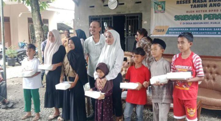 Tampung Aspirasi Sri Bana Reses di Bekiung: Jalan, Jembatan, hingga Bansos Jadi Prioritas Usulan