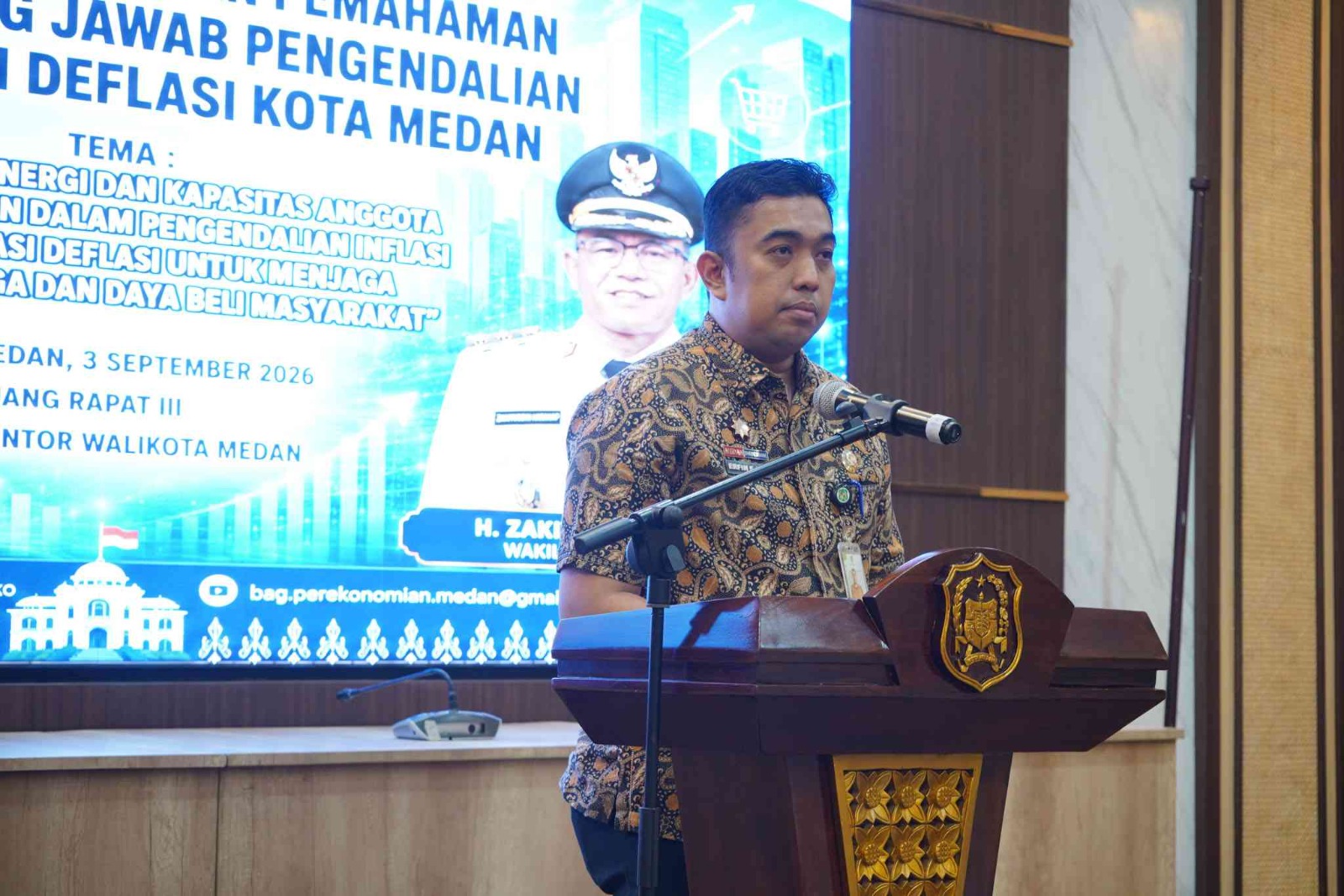 Rico Waas Minta TPID Bergerak Lebih Dini Kendalikan Inflasi dan Deflasi