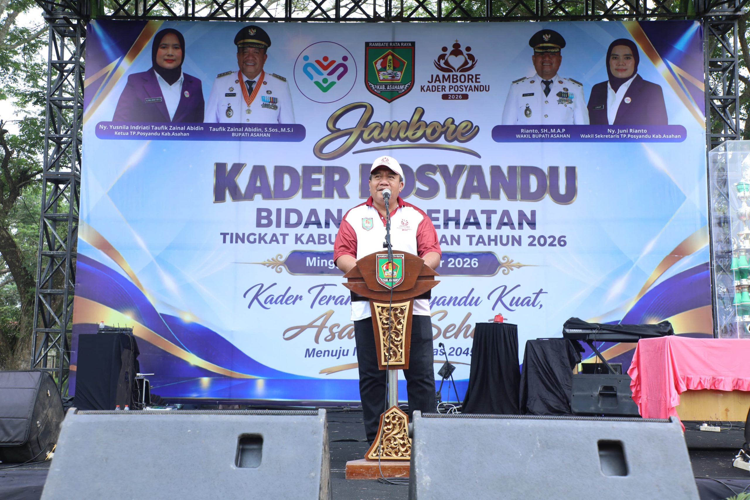 Bupati Asahan Resmi Buka Jambore Kader Posyandu Ke-XIII Tingkat Kabupaten Asahan Tahun 2026