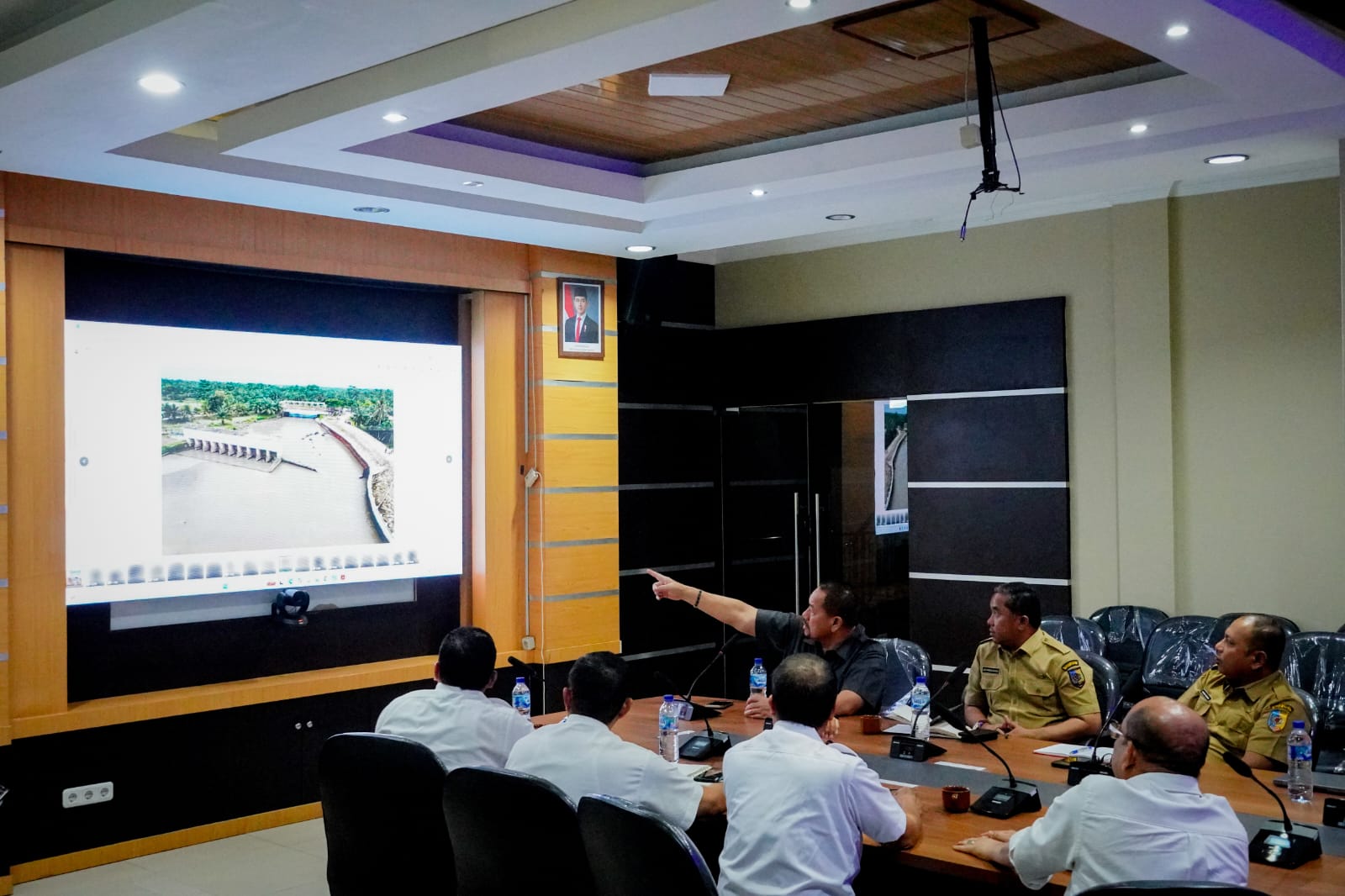 Perkuat Infrastruktur Pertanian dan Perairan, Bupati Baharuddin Siagian Kunjungi Kantor BBWS
