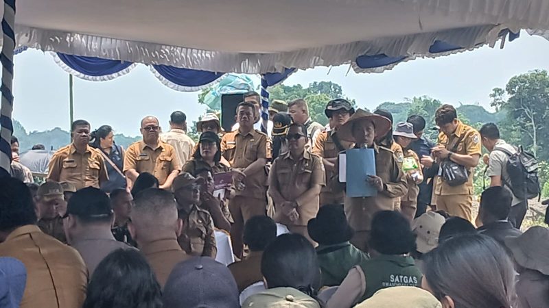 Dari Sijaba, Bupati JTP Pacu Pertanian Taput Jadi Motor Penggerak Ekonomi