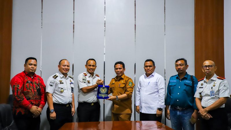 Wali Kota Diwakili Sekda Pematangsiantar Sambut Rombongan Kanwil Ditjenpas Sumut di Balai Kota