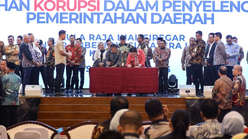 Wali Kota dan Ketua DPRD Pematangsiantar Hadiri Rakor Penguatan Tata Kelola dan Pencegahan Korupsi dalam Penyelenggaraan Pemerintah Daerah di Provinsi Sumatera Utara