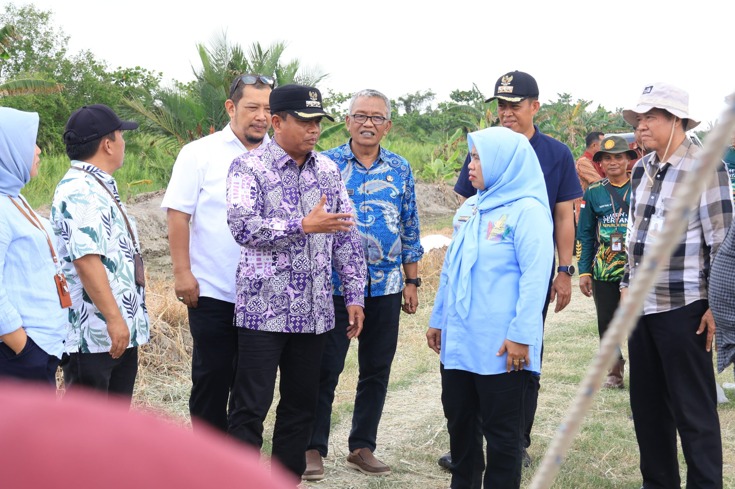 Perkuat Ketahanan Pangan, Bupati Sergai Dorong Gerakan Tanam Serempak