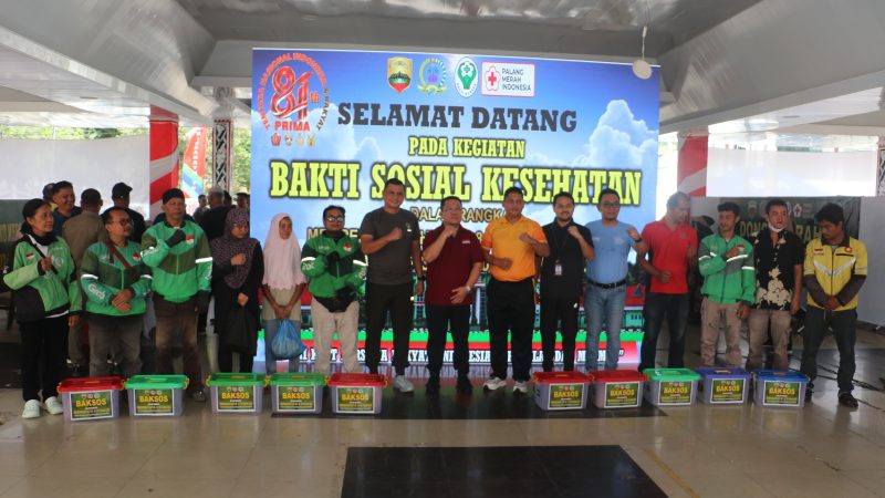 Wali Kota Wesly Silalahi SH MKn Hadiri Bakti Sosial Kesehatan Sambut HUT ke-81 Tentara Nasional Indonesia