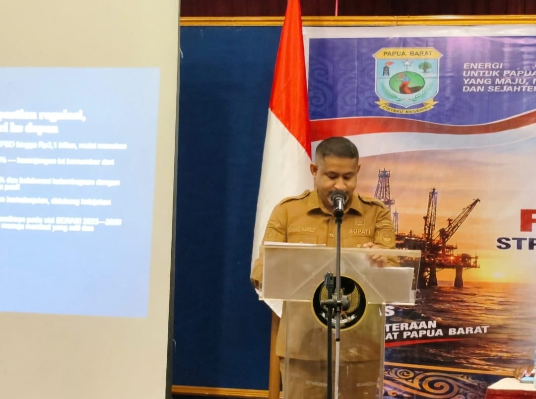 PDRB Teluk Bintuni Capai Rp52 Triliun, Bupati Soroti Ketimpangan dan Harapkan PI 10 Persen Segera Terealisasi
