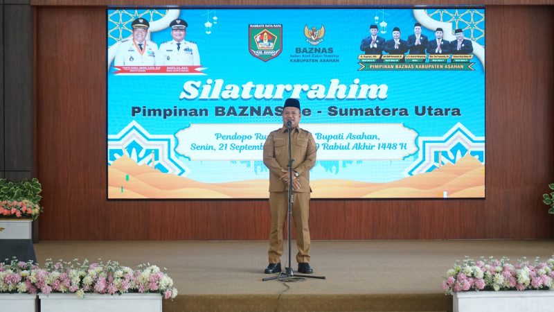 Wakil Bupati Asahan Buka Acara Silaturahmi Pimpinan BAZNAS Se-Sumatera Utara