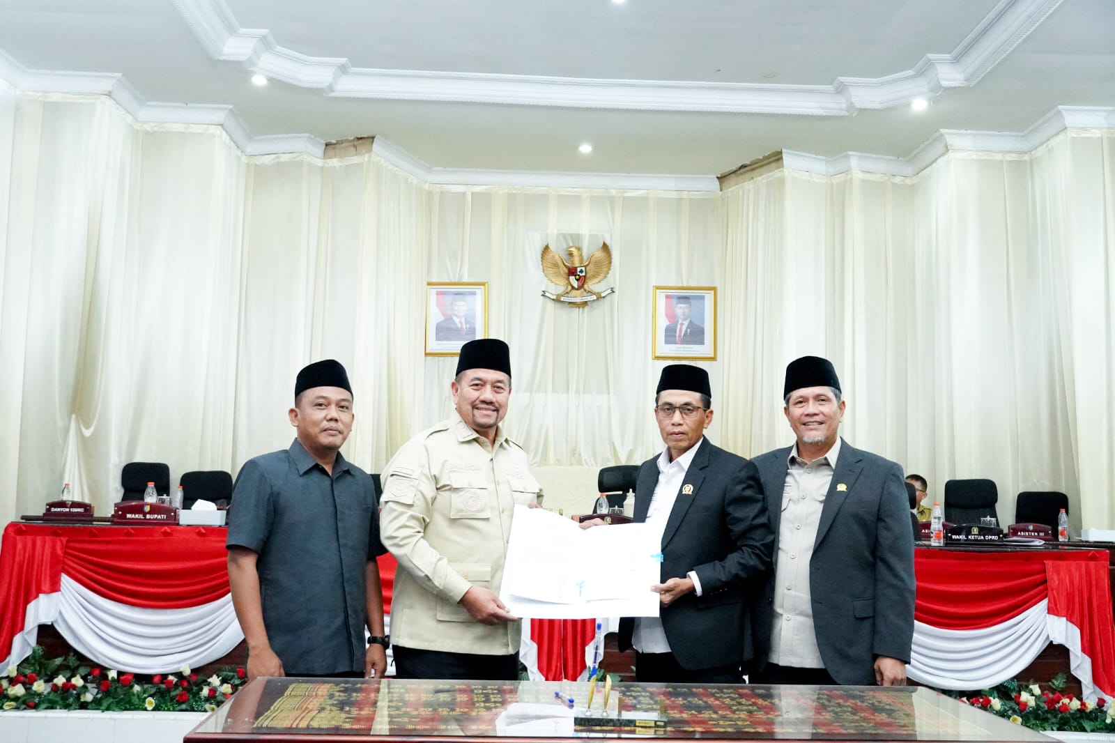 Bupati Baharuddin Siagian Apresiasi Persetujuan DPRD terhadap P-APBD 2026, Fokuskan Anggaran pada Program Prioritas