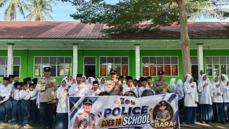Polres Batu Bara Gelar Police Go To School Serentak di 19 Sekolah