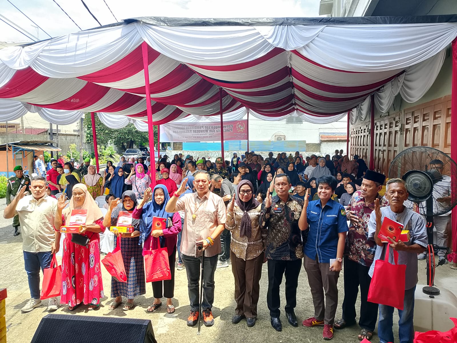 Ketua DPRD Medan Minta Masyarakat Perkuat Budaya Gotong Royong sebagai Nilai Pancasila