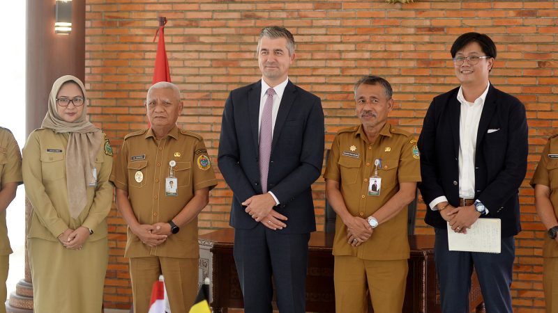 Wagub Surya Tawarkan Potensi Investasi Sumut kepada Duta Besar Belgia